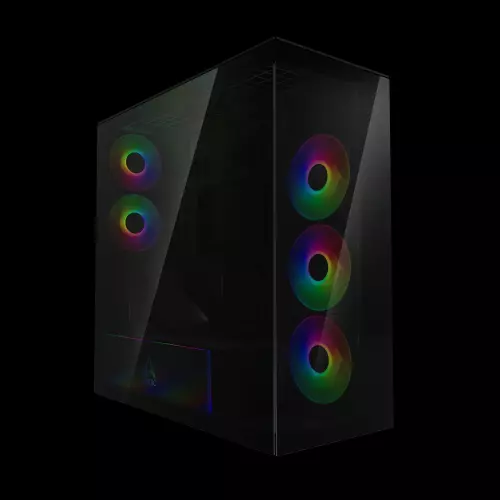 obrázek produktu ARCTIC Xtender (Black) black window with GPU