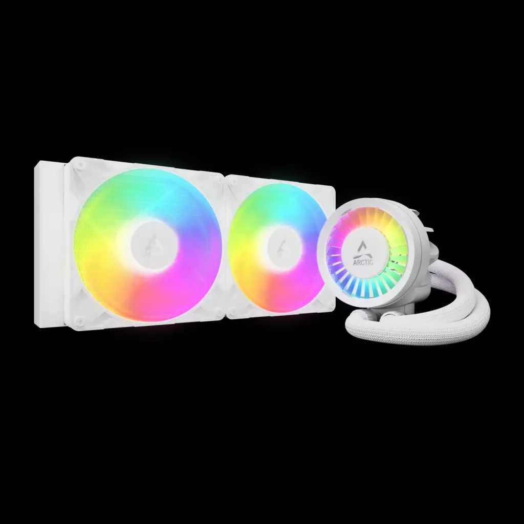 Obrázek produktu ARCTIC Liquid Freezer III Pro 280 A-RGB (White) - Multikompatibilní all-in-one vodní chladič CPU s A