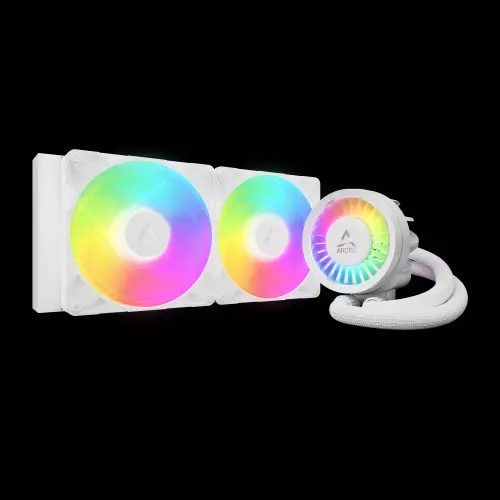 obrázek produktu ARCTIC Liquid Freezer III Pro 280 A-RGB (White) - Multikompatibilní all-in-one vodní chladič CPU s A