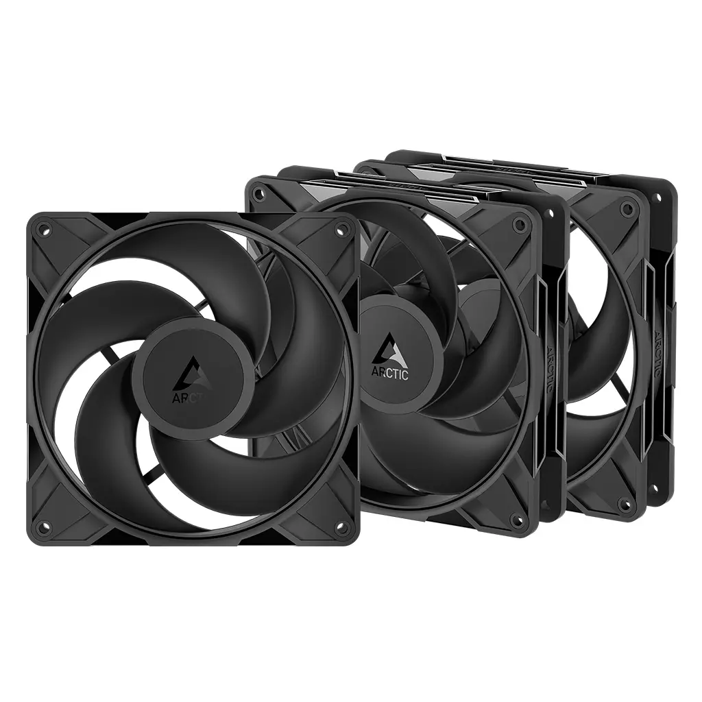 Obrázek produktu ARCTIC P14 Pro Reverse (3-pack) - ventilátor do PC 140mm 4pin PWM PST reverzní design (balení 3ks)
