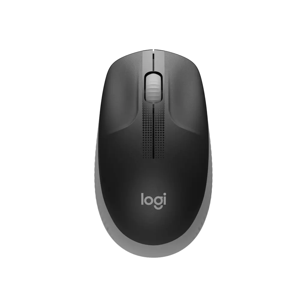 Obrázek produktu Logitech M190/Kancelářská/Optická/1 000 DPI/Bezdrátová USB/Šedá