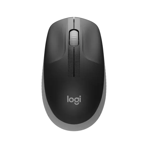 obrázek produktu Logitech M190/Kancelářská/Optická/1 000 DPI/Bezdrátová USB/Šedá