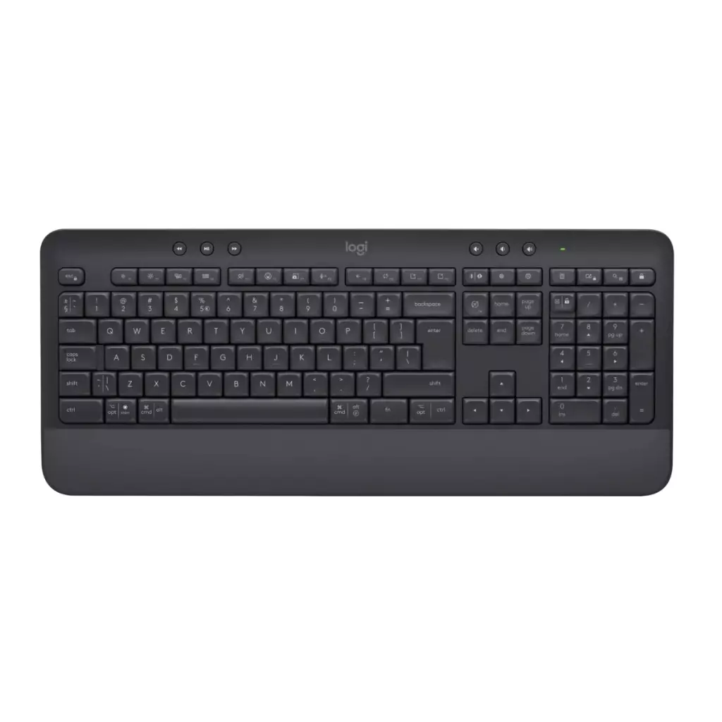 Obrázek produktu Logitech K650/Bezdrátová USB + Bluetooth/CZ-SK layout/Černá