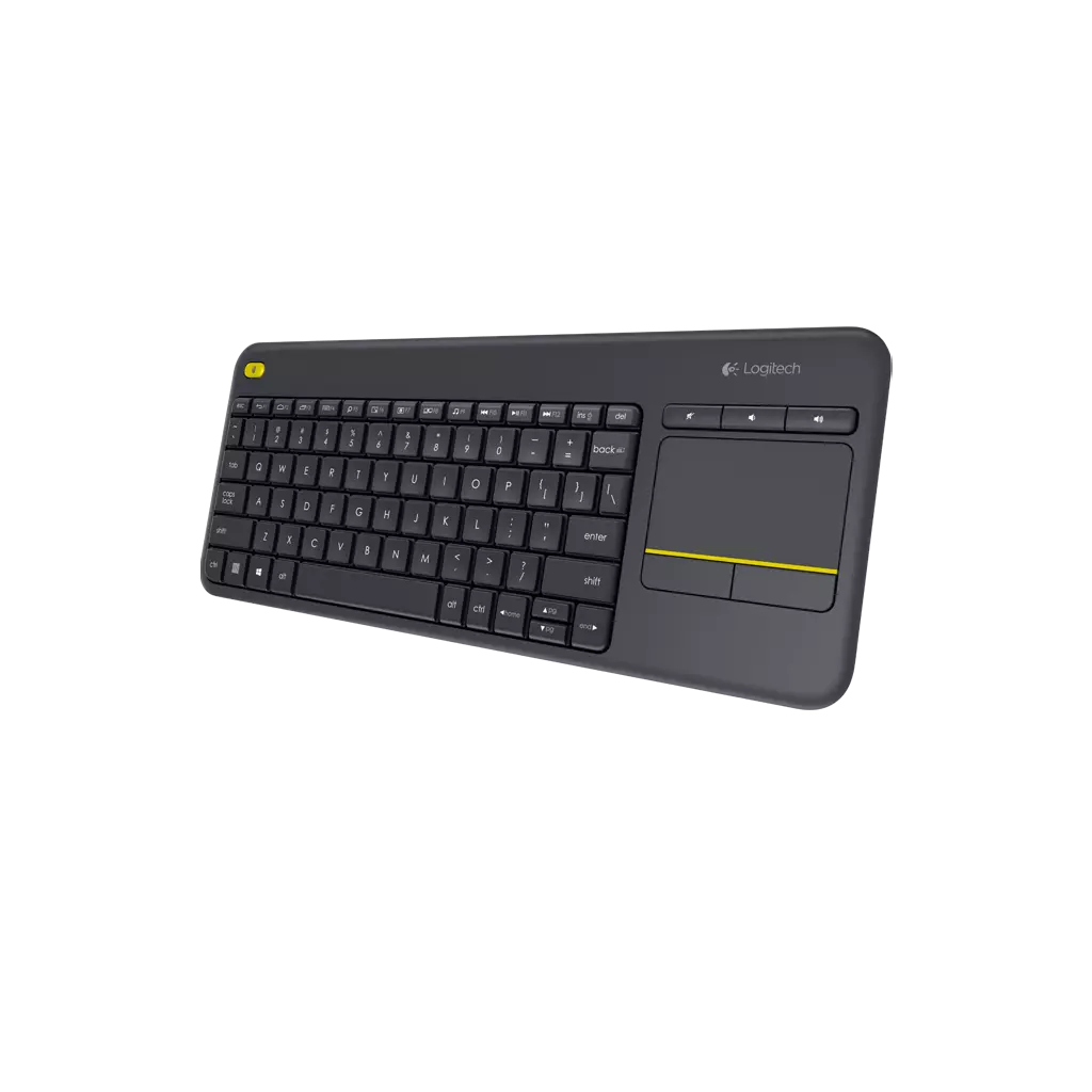 Obrázek produktu Logitech K400 plus/Bezdrátová USB/CZ-SK layout/Černá