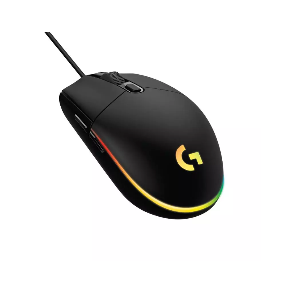 Obrázek produktu Logitech G203 Gen2/Herní/Optická/Pro praváky/8 000 DPI/Drátová USB/Černá