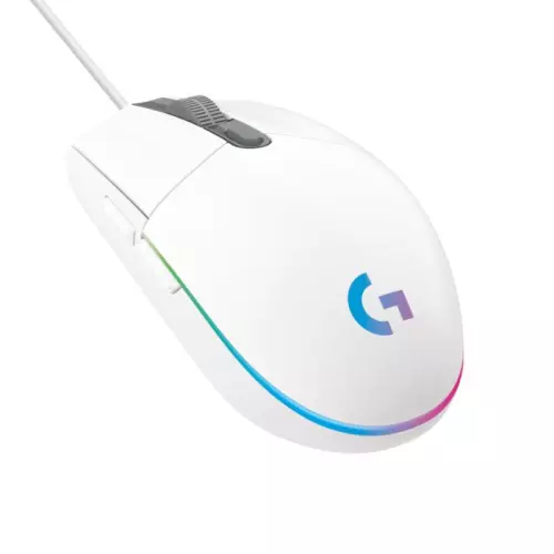 obrázek produktu Logitech G203 Gen2/Herní/Optická/Pro praváky/8 000 DPI/Drátová USB/Bílá