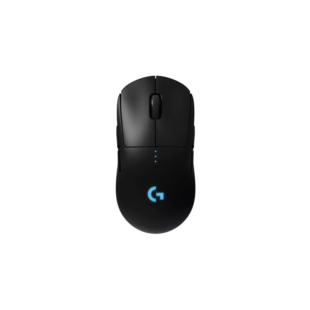 Obrázek produktu Logitech G Pro wireless/Herní/Optická/25 600 DPI/Bezdrátová USB/Černá