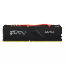 obrázek produktu Kingston FURY Beast/DDR4/8GB/3200MHz/CL16/1x8GB/RGB/Black
