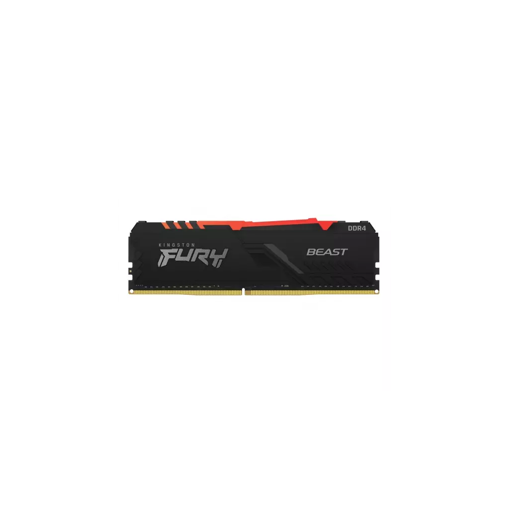 Obrázek produktu Kingston FURY Beast/DDR4/16GB/3200MHz/CL16/1x16GB/RGB/Black