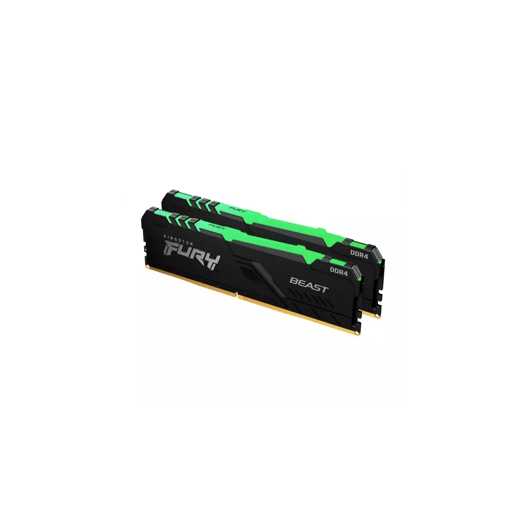 Obrázek produktu Kingston FURY Beast/DDR4/32GB/3600MHz/CL18/2x16GB/RGB/Black