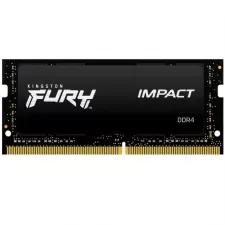 obrázek produktu Kingston FURY Impact/SO-DIMM DDR4/8GB/2666MHz/CL15/1x8GB/Black