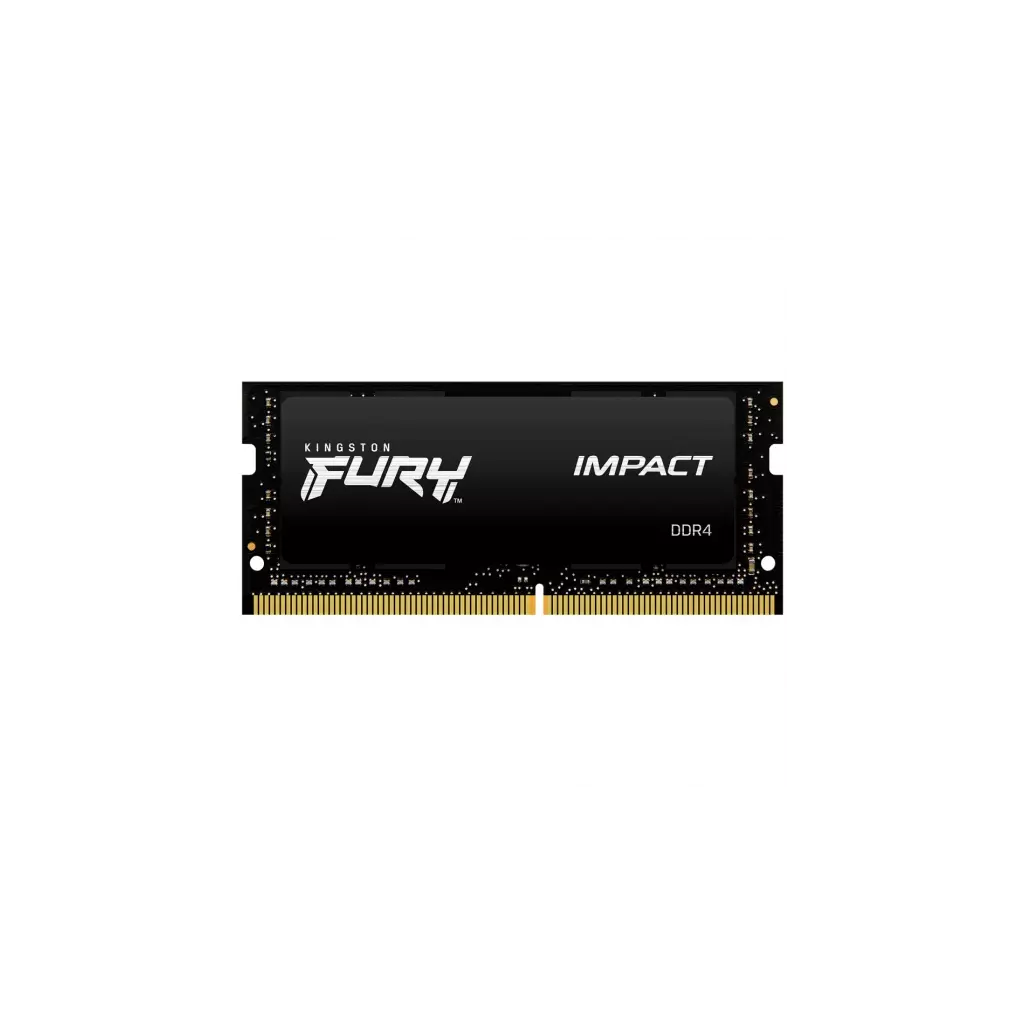 Obrázek produktu Kingston FURY Impact/SO-DIMM DDR4/8GB/3200MHz/CL20/1x8GB/Black