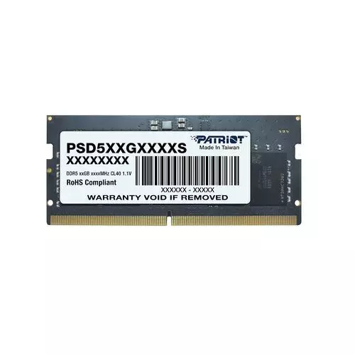 obrázek produktu Patriot Signature Line/SO-DIMM DDR5/8GB/5600MHz/CL46/1x8GB