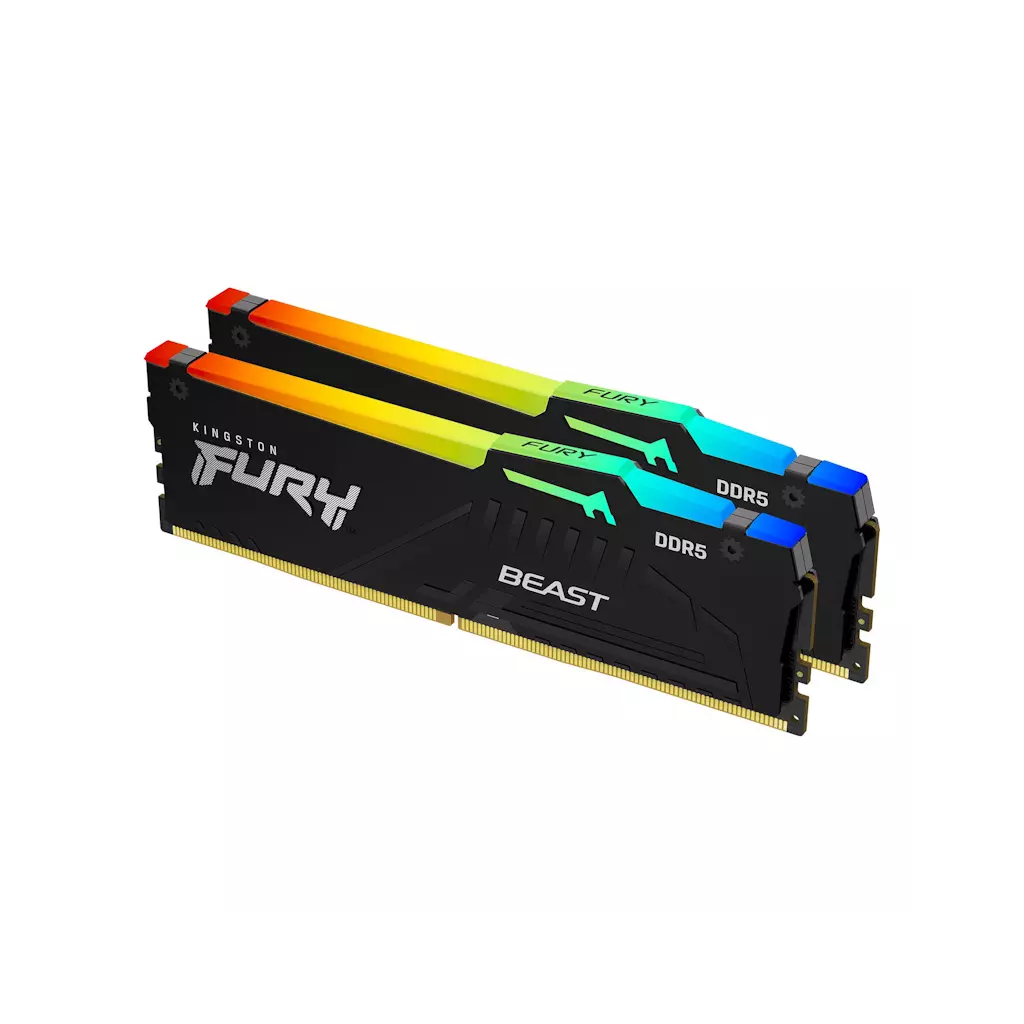 Obrázek produktu Kingston FURY Beast/DDR5/16GB/5200MHz/CL40/2x8GB/RGB