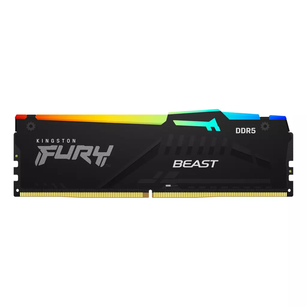 Obrázek produktu Kingston FURY Beast EXPO/DDR5/32GB/6000MHz/CL36/1x32GB/RGB/Black