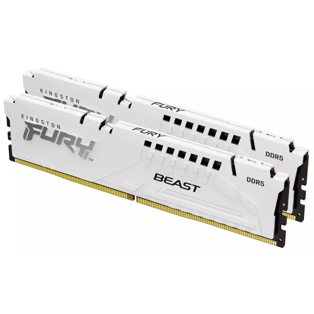 Obrázek produktu Kingston FURY Beast EXPO/DDR5/32GB/6000MHz/CL36/2x16GB/White