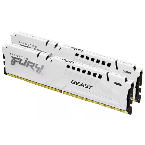 obrázek produktu Kingston FURY Beast EXPO/DDR5/32GB/6000MHz/CL36/2x16GB/White