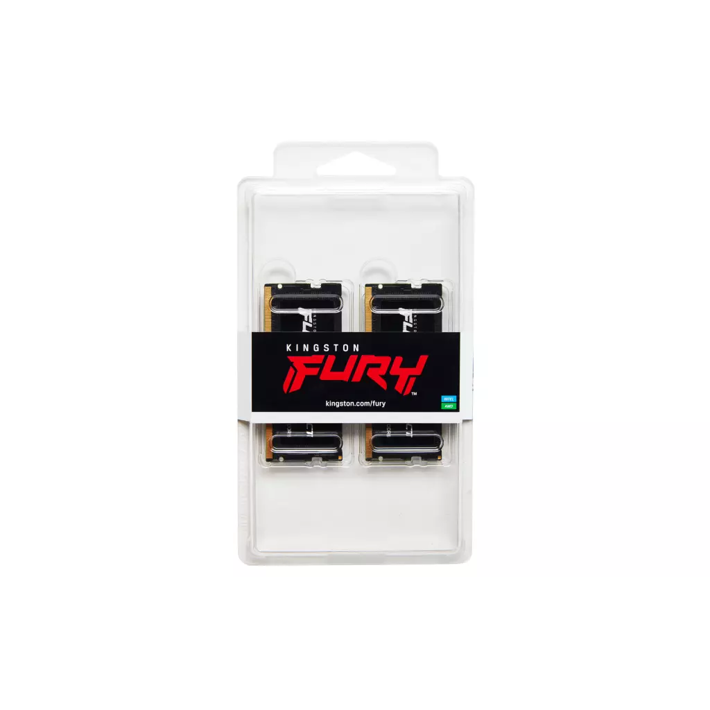 Obrázek produktu Kingston FURY Impact/SO-DIMM DDR5/64GB/4800MHz/CL38/2x32GB/Black