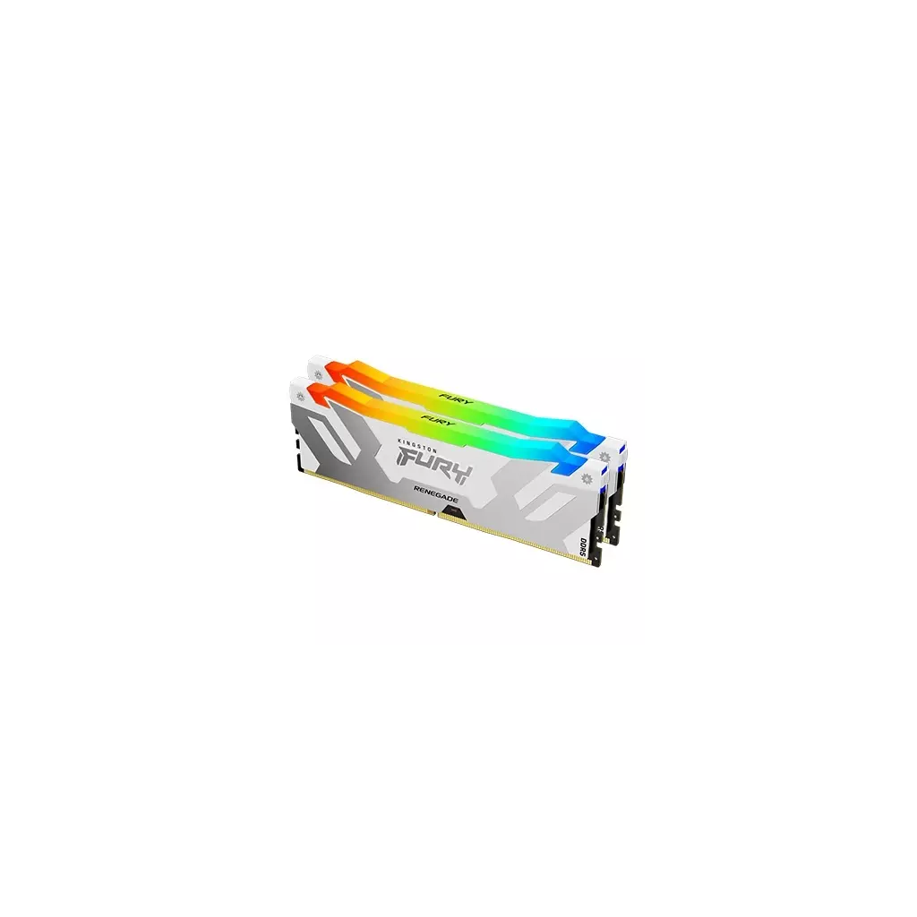 Obrázek produktu Kingston FURY Renegade/DDR5/32GB/6400MHz/CL32/2x16GB/RGB/White