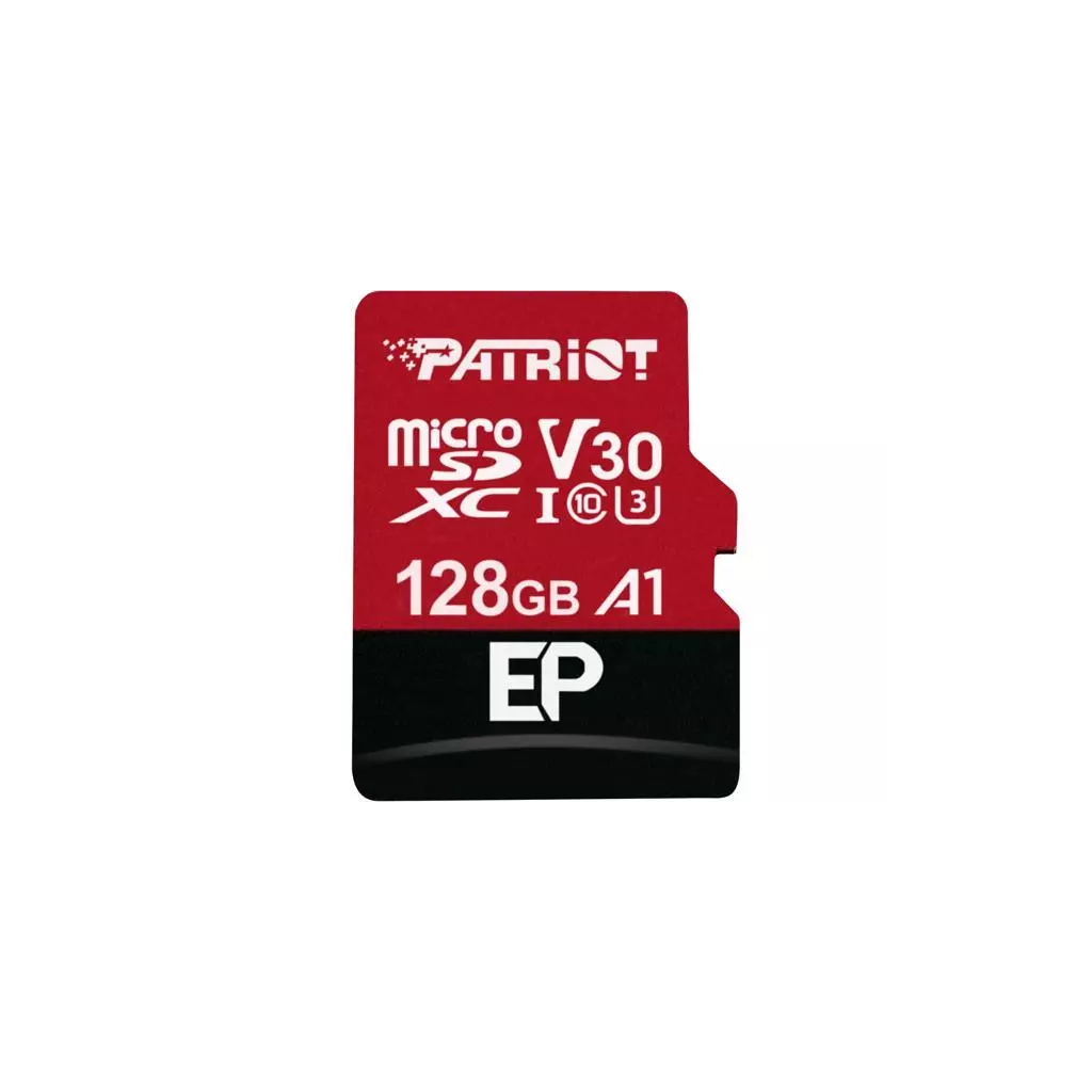 Obrázek produktu Patriot V30 A1/micro SDXC/128GB/UHS-I U3 / Class 10/+ Adaptér