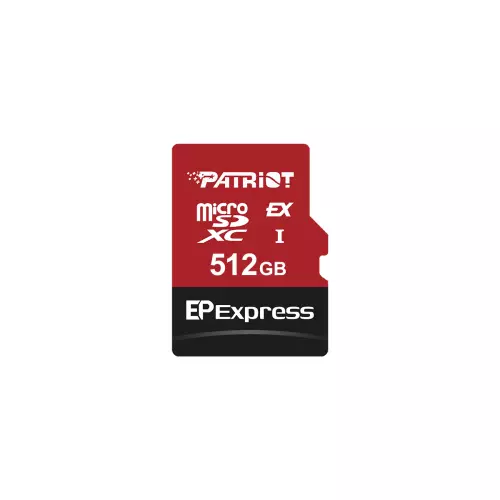 obrázek produktu Patriot EP Express/Micro SDXC/512GB/UHS-I U3 / Class 10