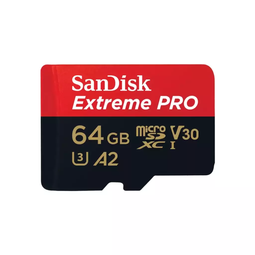 Obrázek produktu SanDisk Extreme PRO/micro SDXC/64GB/UHS-I U3 / Class 10/+ Adaptér