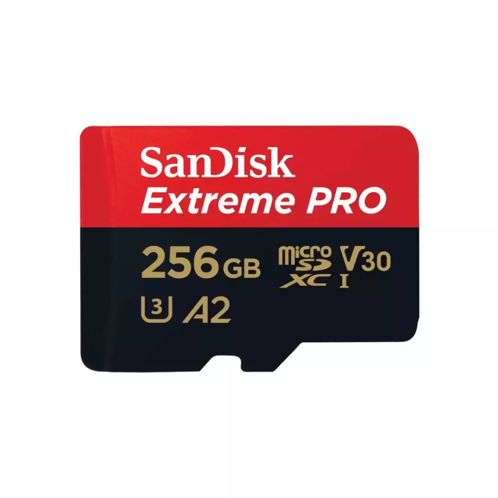 Obrázek produktu SanDisk Extreme PRO/micro SDXC/256GB/UHS-I U3 / Class 10/+ Adaptér
