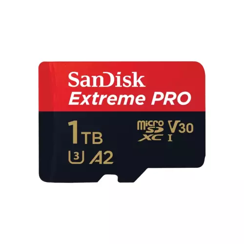 obrázek produktu SanDisk Extreme PRO/micro SDXC/1TB/UHS-I U3 / Class 10/+ Adaptér