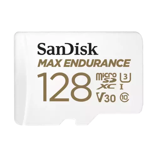 obrázek produktu SanDisk MAX ENDURANCE microSDHC 128GB + adaptér