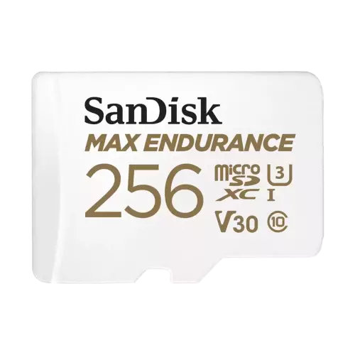 obrázek produktu SanDisk MAX ENDURANCE microSDHC 256GB + adaptér