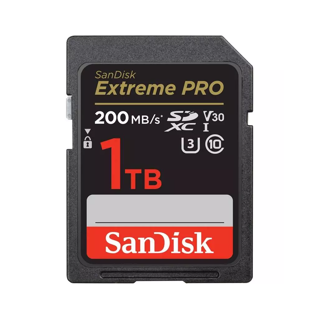 Obrázek produktu SanDisk Extreme PRO/SDXC/1TB/UHS-I U3 / Class 10/Černá