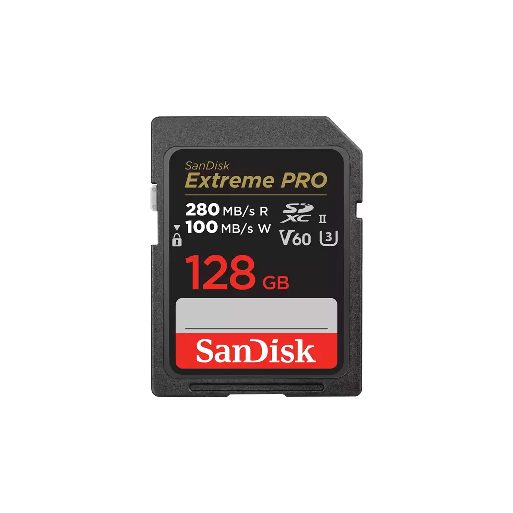 Obrázek produktu SanDisk Extreme PRO 128GB 280MB/s V60 UHS-II
