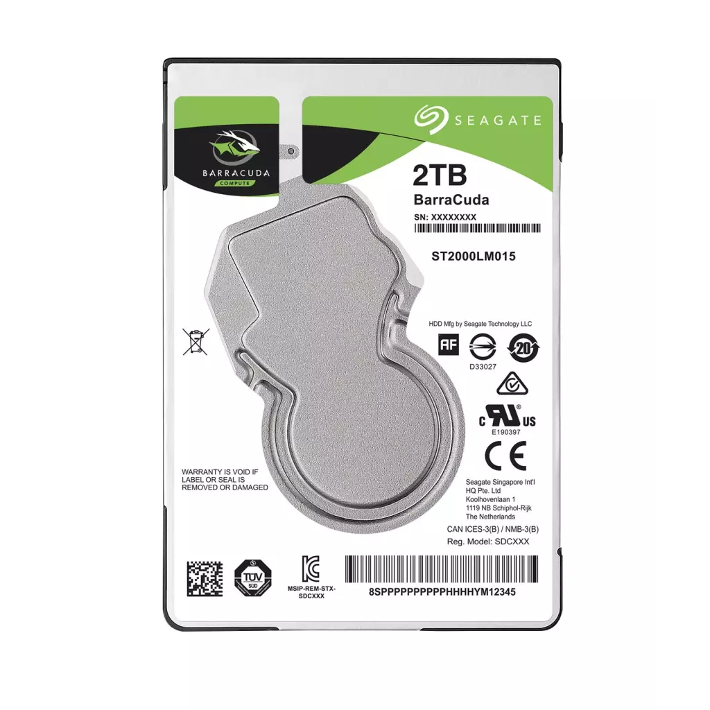 Obrázek produktu Seagate BarraCuda/2TB/HDD/2.5