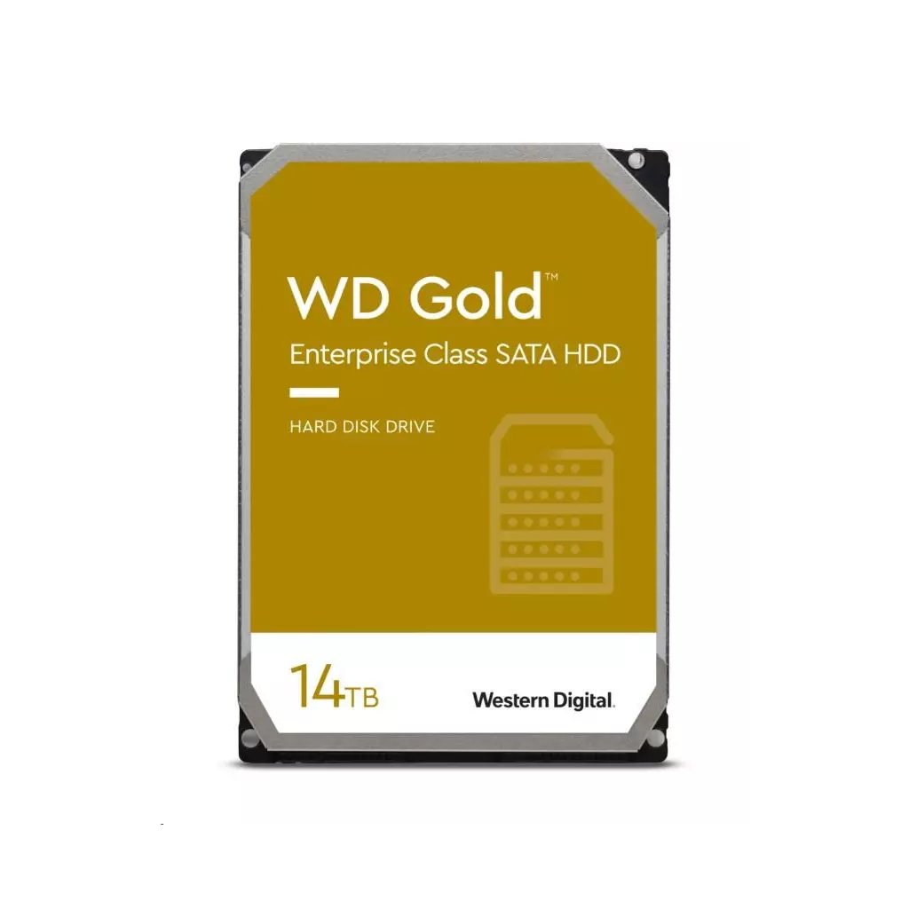 Obrázek produktu HDD 14TB WD142KRYZ Gold 512MB SATAIII 7200rpm