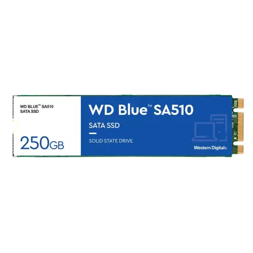 obrázek produktu WD Blue SA510 POWERED BY SANDISK/250GB/SSD/M.2 SATA/5R