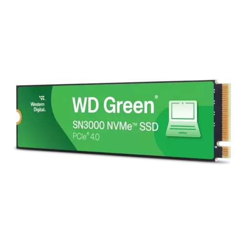 obrázek produktu WD Green SN3000 POWERED BY SANDISK/500GB/SSD/M.2 NVMe/3R