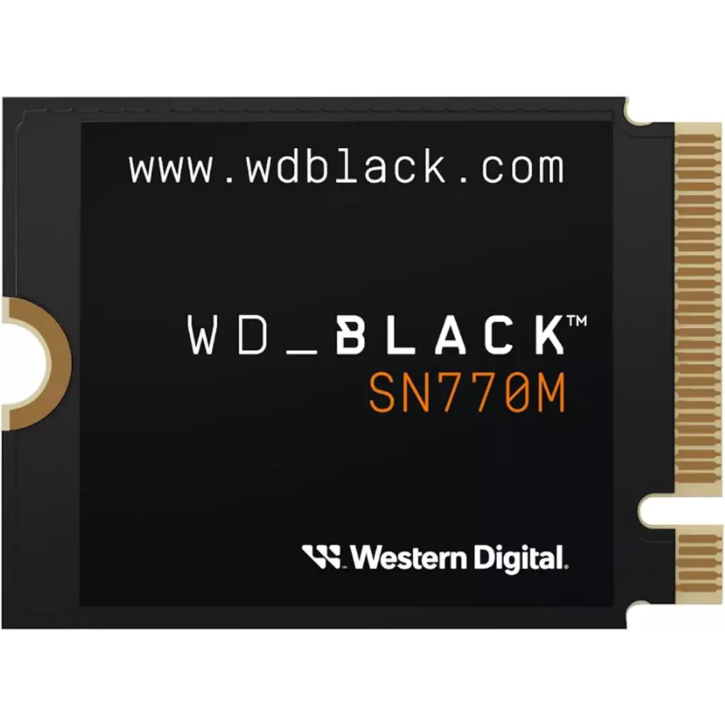 Obrázek produktu WD Black SN770M POWERED BY SANDISK/500GB/SSD/M.2 NVMe/5R