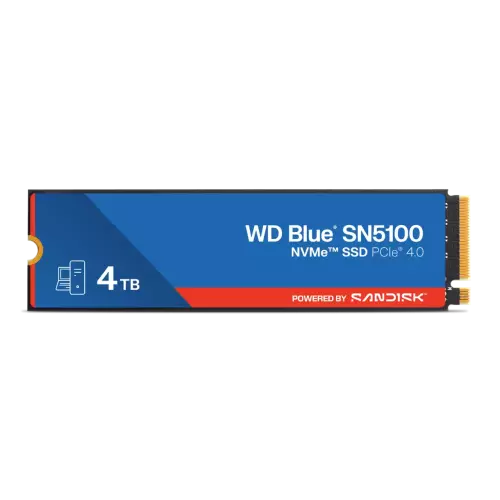 obrázek produktu SSD 4TB WD Blue SN5100 NVMe M.2 PCIe Gen4 2280