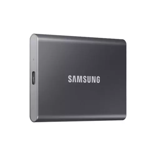 obrázek produktu Samsung T7/2TB/SSD/Externí/2.5"/Stříbrná/3R