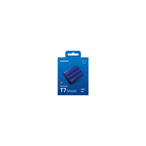 obrázek produktu Samsung T7 Shield/2TB/SSD/Externí/2.5"/Modrá/3R