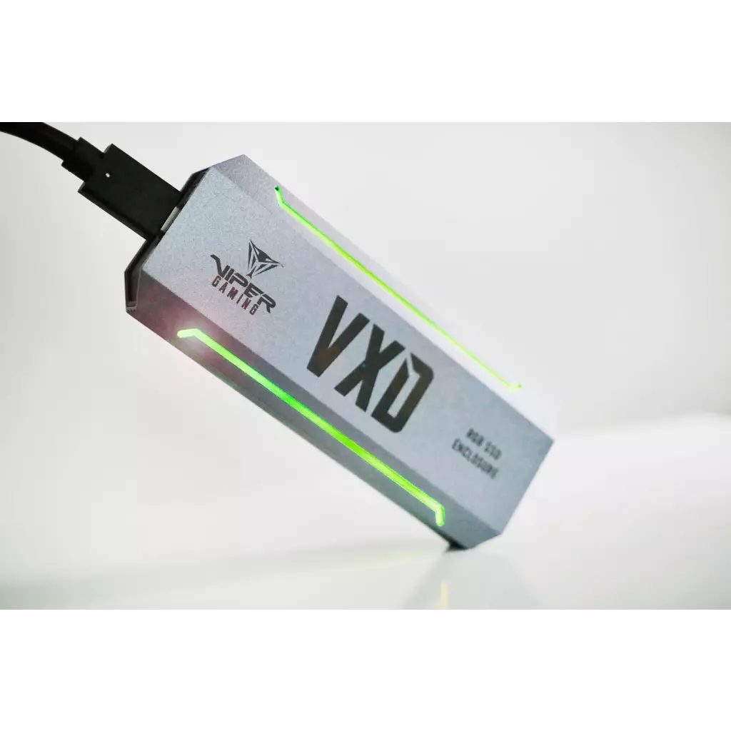 Obrázek produktu Patriot VXD externí box USB 3.2 M.2 NVMe SSD RGB