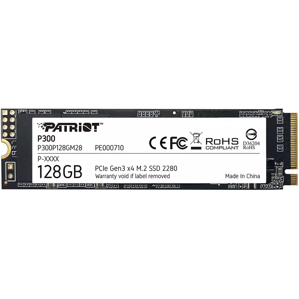 Obrázek produktu PATRIOT P300/128GB/SSD/M.2 NVMe/5R