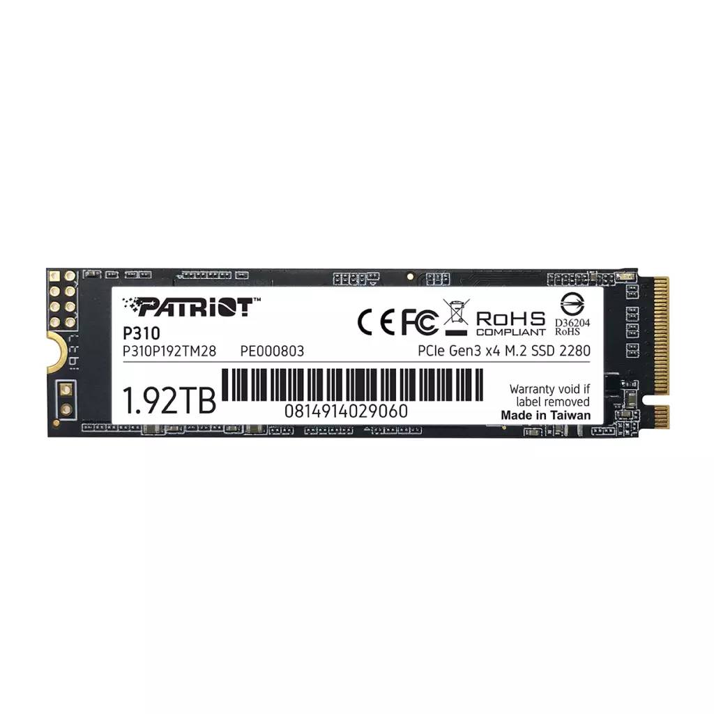 Obrázek produktu PATRIOT P310/1,9TB/SSD/M.2 NVMe/5R