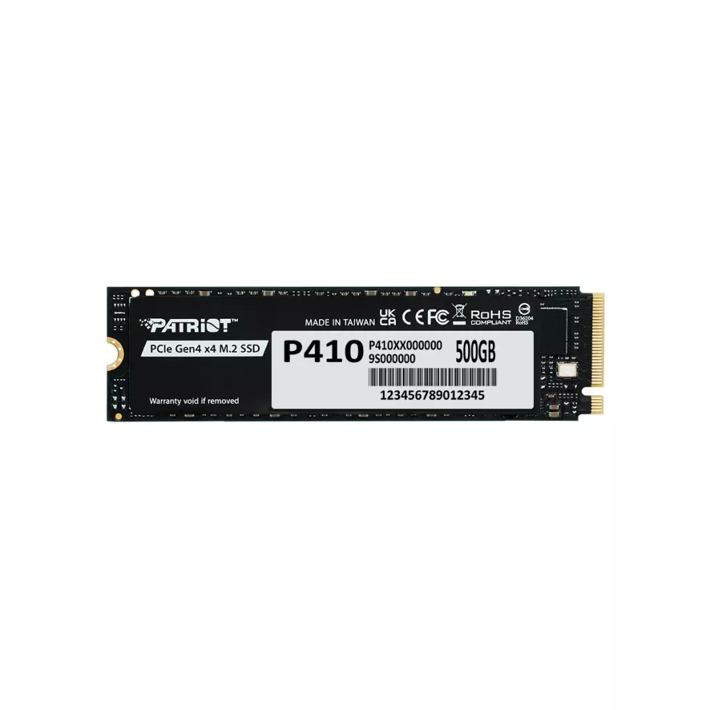 Obrázek produktu PATRIOT P410/500GB/SSD/M.2 NVMe/5R