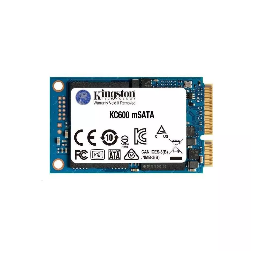 Obrázek produktu Kingston KC600/512GB/SSD/mSATA/5R