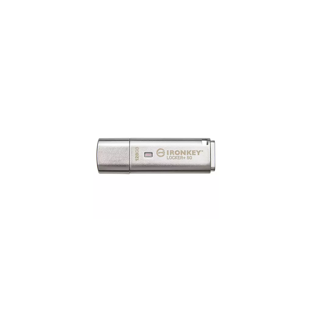 Obrázek produktu Kingston IronKey Locker+ 50/128GB/USB 3.1/USB-A/Stříbrná