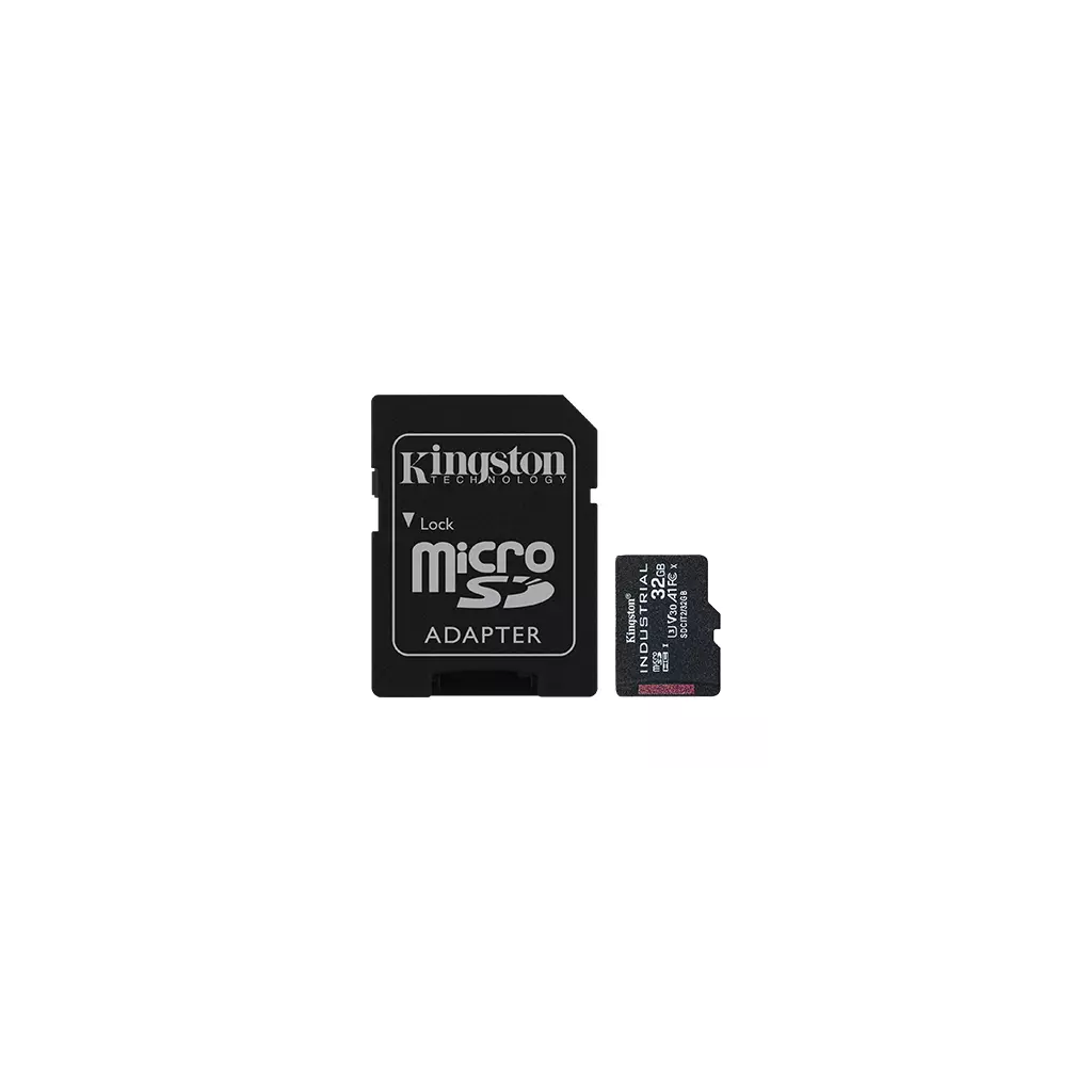 Obrázek produktu Kingston Industrial/micro SDHC/32GB/UHS-I U3 / Class 10/+ Adaptér