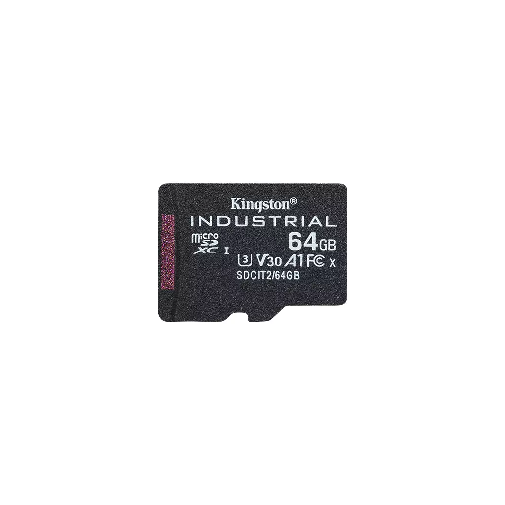 Obrázek produktu Kingston Industrial/micro SDHC/64GB/UHS-I U3 / Class 10