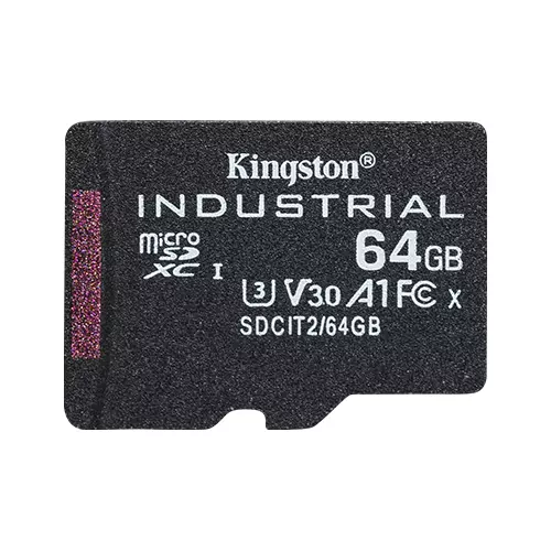obrázek produktu Kingston Industrial/micro SDHC/64GB/UHS-I U3 / Class 10