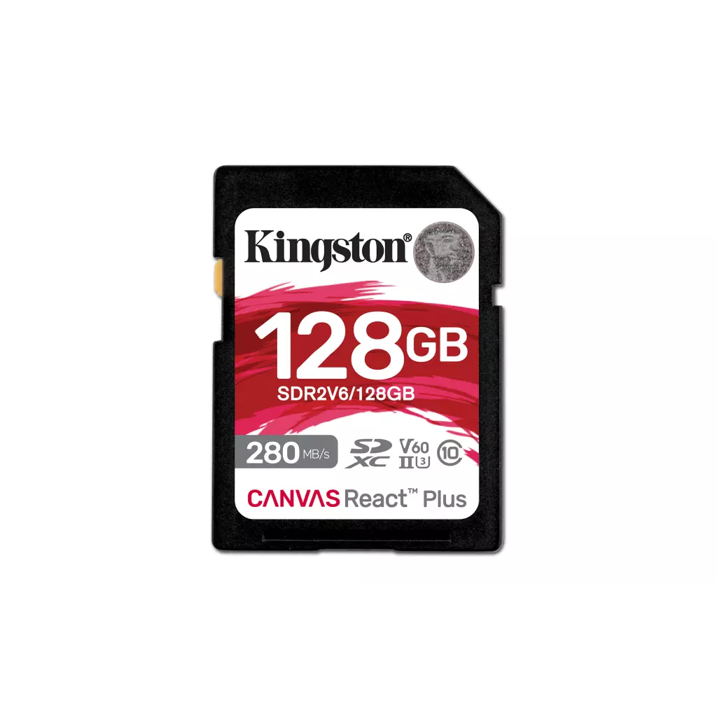 Obrázek produktu Kingston Canvas React Plus/SDHC/128GB/UHS-II U3 / Class 10